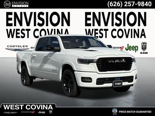 Bright White Clearcoat 2026 RAM 1500 Laramie Truck