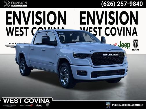 Bright White Clearcoat 2026 RAM 1500 Big Horn/Lone Star