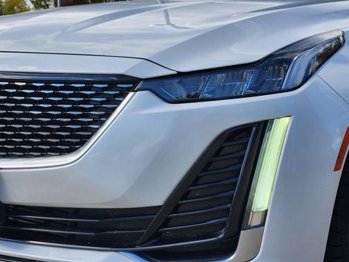 Crystal White Tricoat 2020 Cadillac CT5 Premium Luxury RWD