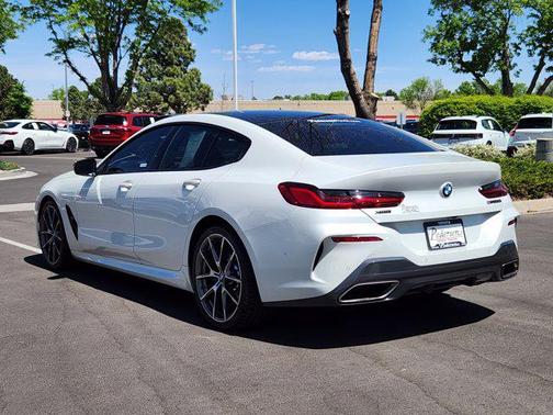 Mineral White Metallic 2020 BMW M850 Gran Coupe xDrive