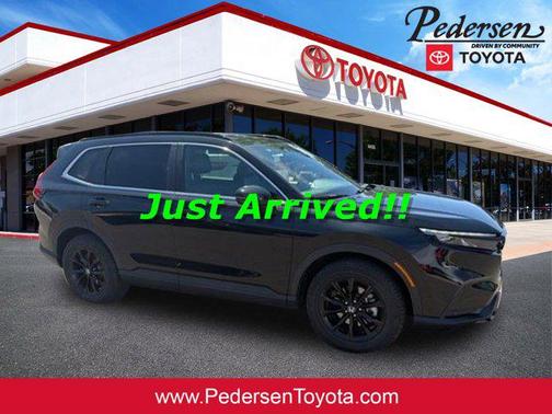 Crystal Black Pearl 2024 Honda CR-V Hybrid Sport AWD