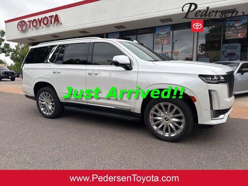 Crystal White Tricoat 2022 Cadillac Escalade Premium Luxury