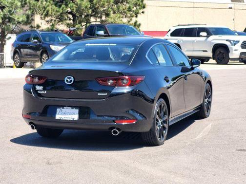 Jet Black Mica 2025 Mazda Mazda3 2.5 S Select Sport