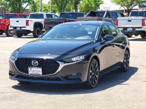 Jet Black Mica 2025 Mazda Mazda3 2.5 S Select Sport