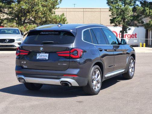 Dark Graphite Metallic 2022 BMW X3 xDrive30i
