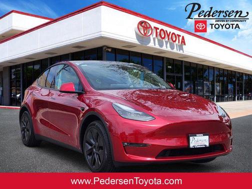 Ultra Red 2025 Tesla Model Y Long Range Dual Motor All-Wheel Drive