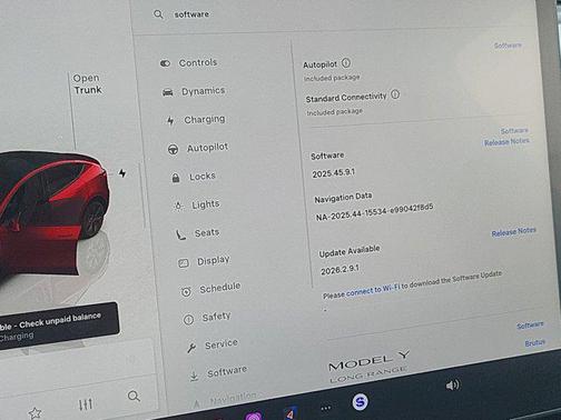 Ultra Red 2025 Tesla Model Y Long Range Dual Motor All-Wheel Drive