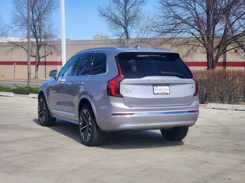 Aurora Silver 2026 Volvo XC90 Plus, B6 AWD Gas (mild hybrid), Gasoline, Bright, 7 Seats