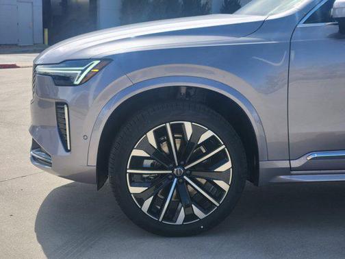 Aurora Silver 2026 Volvo XC90 Plus, B6 AWD Gas (mild hybrid), Gasoline, Bright, 7 Seats