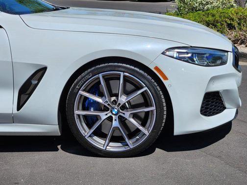 Mineral White Metallic 2020 BMW M850 Gran Coupe xDrive