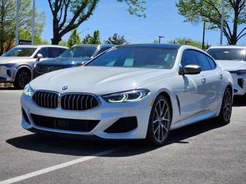 Mineral White Metallic 2020 BMW M850 Gran Coupe xDrive
