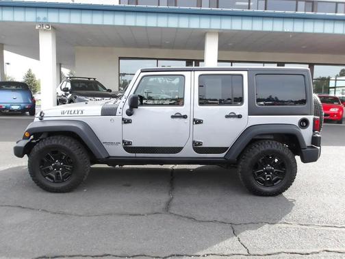 Silver 2015 Jeep Wrangler Unlimited Unlimited Willys