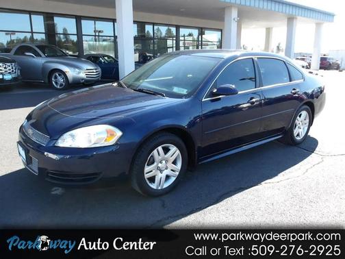 Blue 2012 Chevrolet Impala LT