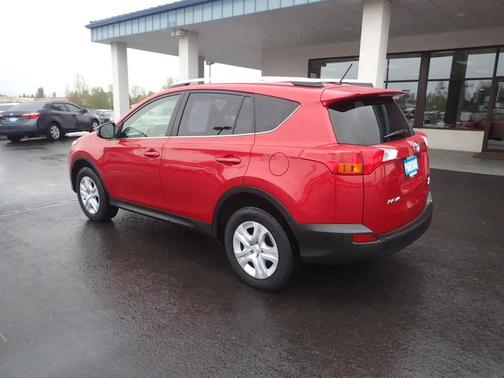 Red 2015 Toyota RAV4 LE