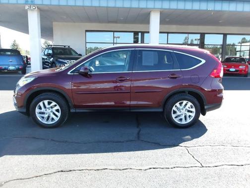 Maroon 2015 Honda CR-V EX-L