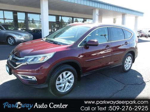 Maroon 2015 Honda CR-V EX-L