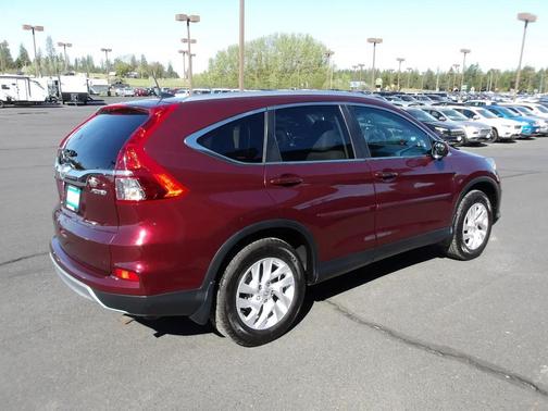 Maroon 2015 Honda CR-V EX-L