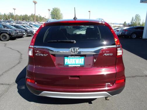 Maroon 2015 Honda CR-V EX-L