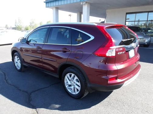 Maroon 2015 Honda CR-V EX-L