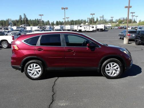 Maroon 2015 Honda CR-V EX-L