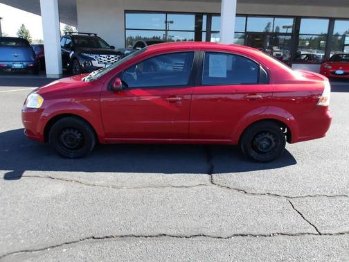 Red 2010 Chevrolet Aveo LT