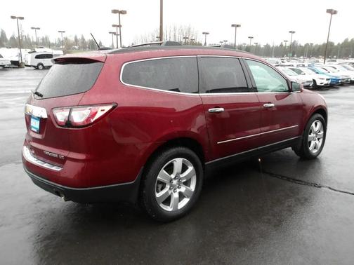 Maroon 2016 Chevrolet Traverse LTZ