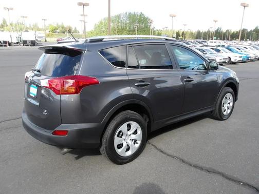 Gray 2015 Toyota RAV4 LE