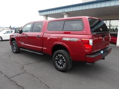 Maroon 2019 Nissan Titan XD PRO-4X