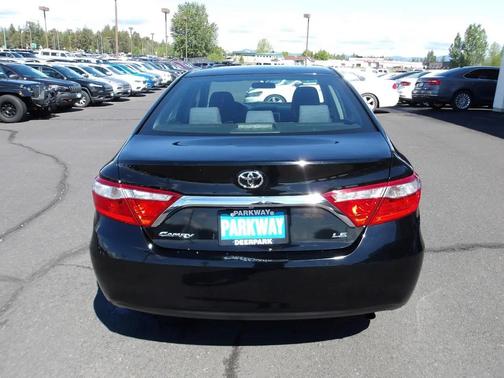 Black 2015 Toyota Camry LE