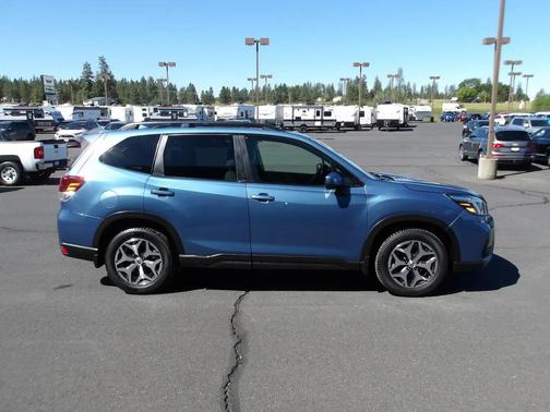 Blue 2021 Subaru Forester Premium