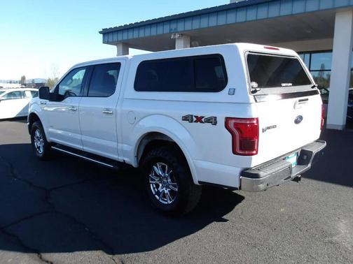 White 2015 Ford F-150 Lariat