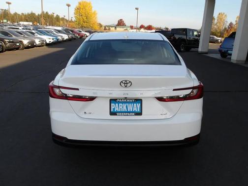 White 2025 Toyota Camry LE