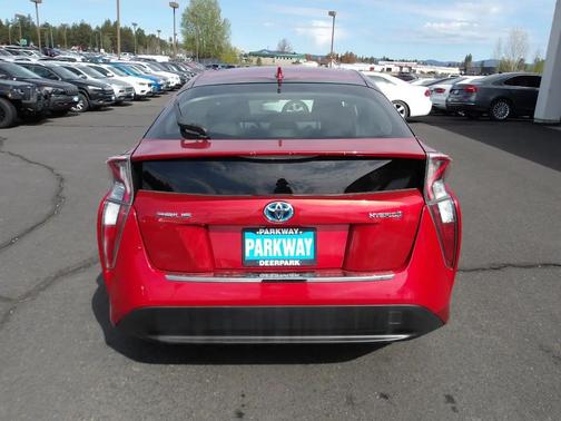 Maroon 2016 Toyota Prius Two