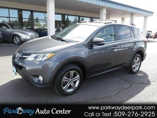 Gray 2015 Toyota RAV4 XLE