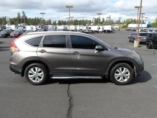 Gray 2013 Honda CR-V EX-L