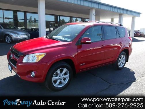 Red 2012 Toyota RAV4 Limited