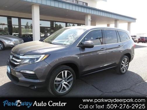 Gray 2017 Honda Pilot EX-L