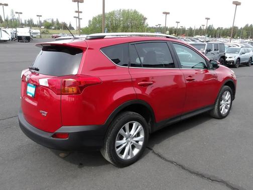 Red 2014 Toyota RAV4 Limited