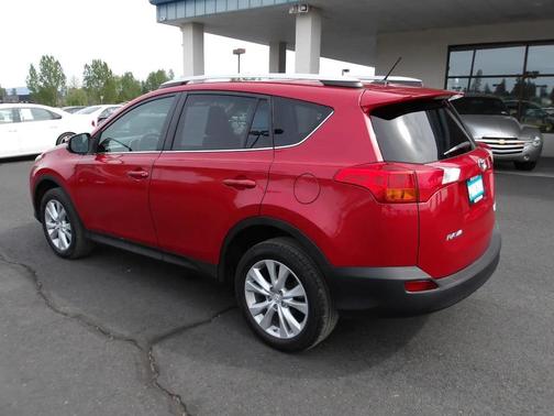 Red 2014 Toyota RAV4 Limited