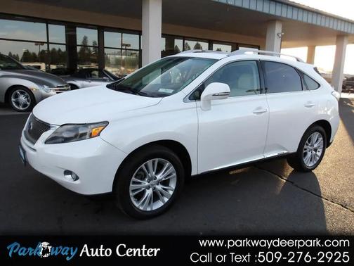 White 2010 Lexus RX 450h Base