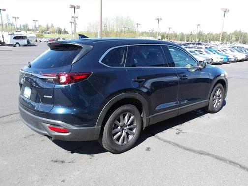Blue 2021 Mazda CX-9 Touring