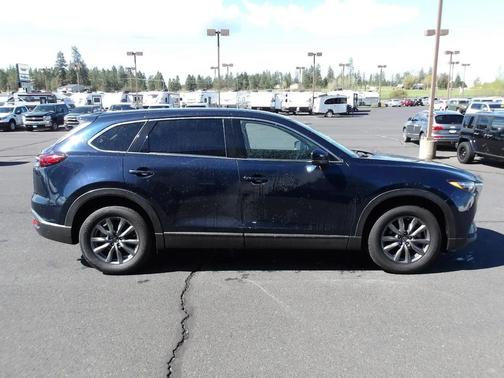 Blue 2021 Mazda CX-9 Touring