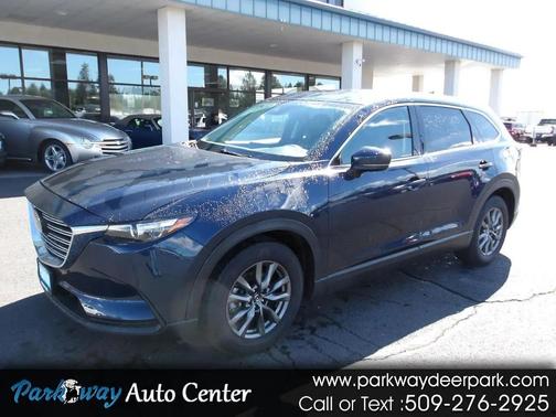Blue 2021 Mazda CX-9 Touring