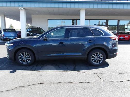 Blue 2021 Mazda CX-9 Touring