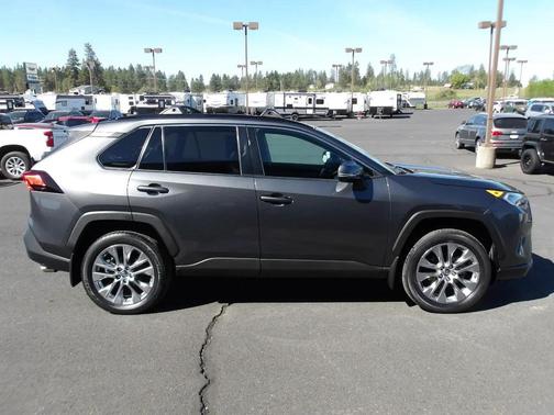 Gray 2019 Toyota RAV4 XLE Premium