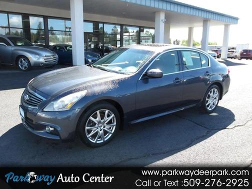 Gray 2012 INFINITI G37x Base