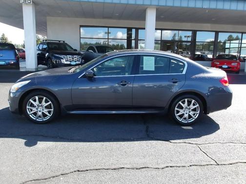 Gray 2012 INFINITI G37x Base