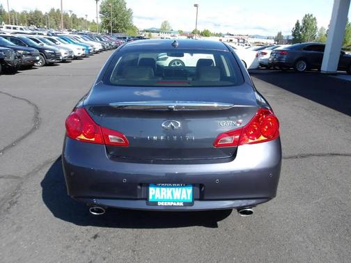 Gray 2012 INFINITI G37x Base