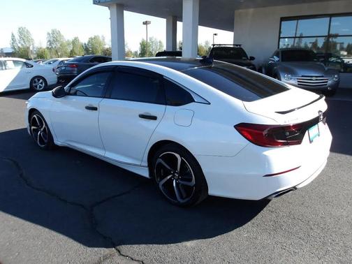 White 2018 Honda Accord Sport