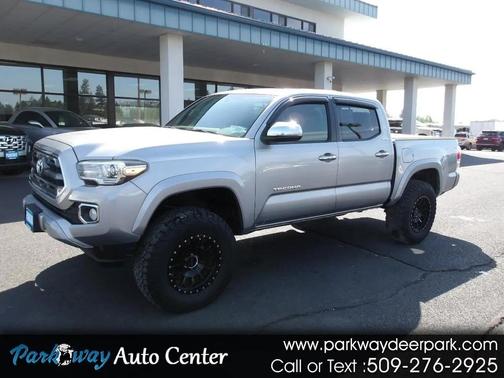 Silver 2017 Toyota Tacoma Limited